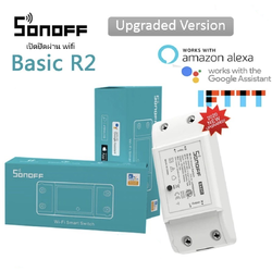 Sonoff โมดูลสวิทช์ไร้สายสมาร์ทซ็อกเก็ต Smart Home 10A/ 2200W Automation Module Timer DIY Wireless Switch