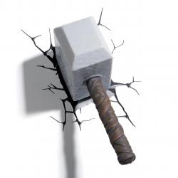 Thor - Hammer 3D LED Wall Light โคมไฟติดผนังสามมิติ [ของแท้]