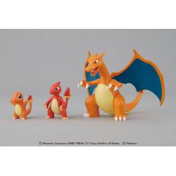 Pokemon - Plamo Collection No.29 Charmander Evolution Set [ของแท้]