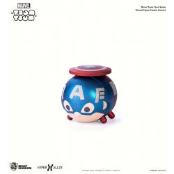 Marvel Comics - Tsum Tsum Metal Figure Captain America [ของแท้]