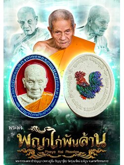 พระผง รุ่นพญาไก่พันล้าน หลวงปู่อิ่ม (ยกลังพร้อมส่ง)