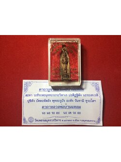 หลวงพ่อบ้านแหลม เนื้อสัมริดโบราณ ปี 2554