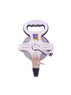 เทปวัดระยะ สแตนเลส The great wall 100ม.