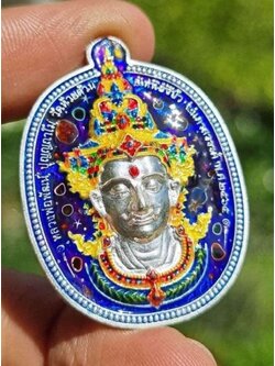 เหรียญเทวะคู่บารมี หลวงพ่อพัฒน์ (พร้อมส่ง)