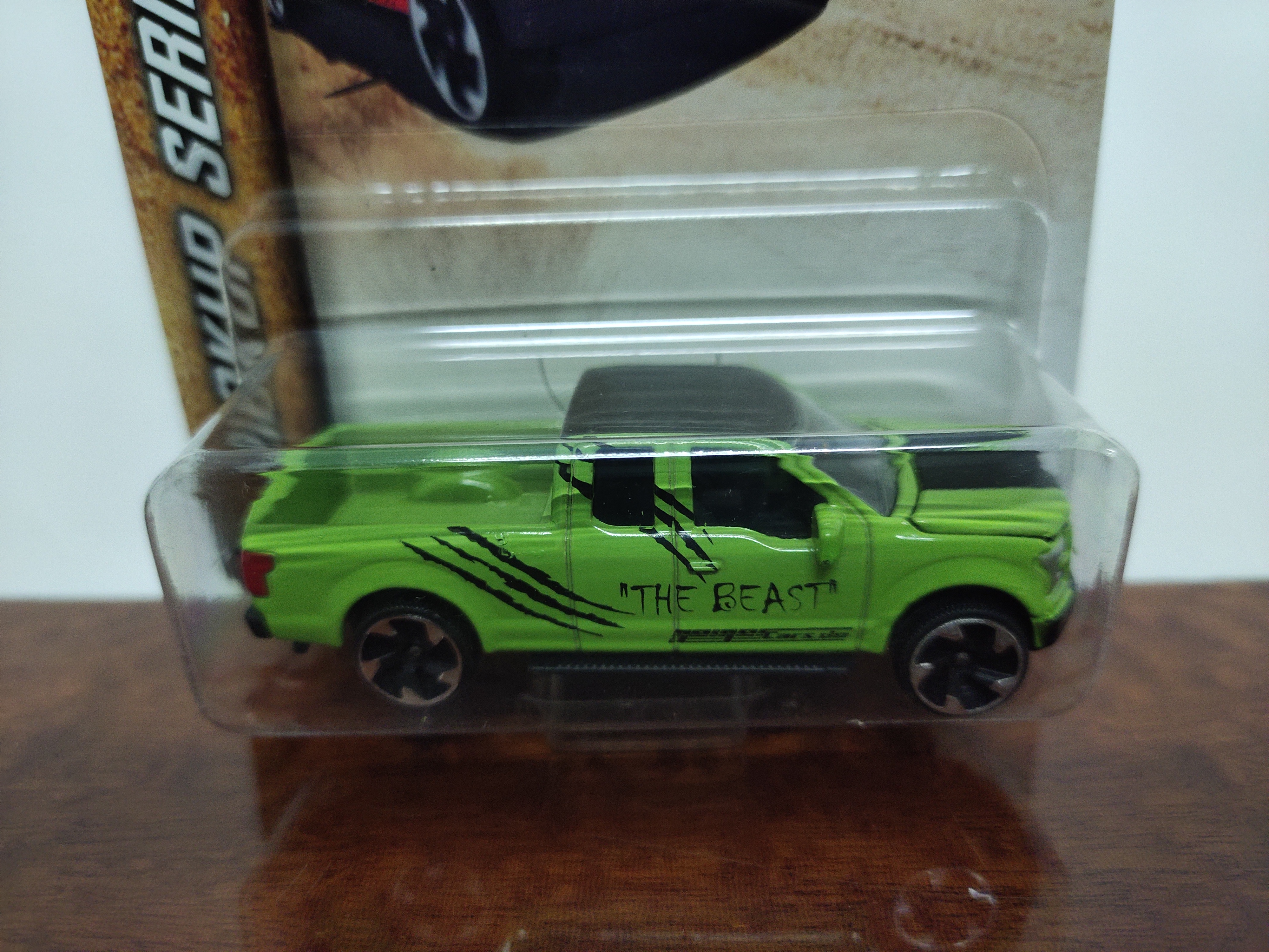 Majorette Pickup Series Ford F-150 สีเขียวดำ