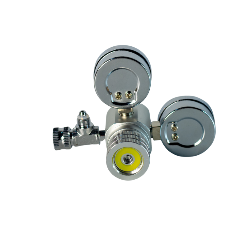 Fuzion CO2 Regulator หัวเรกกูเรเตอร์ เกลียวไทยแท้ CGA320 ไม่มีโซลินอย