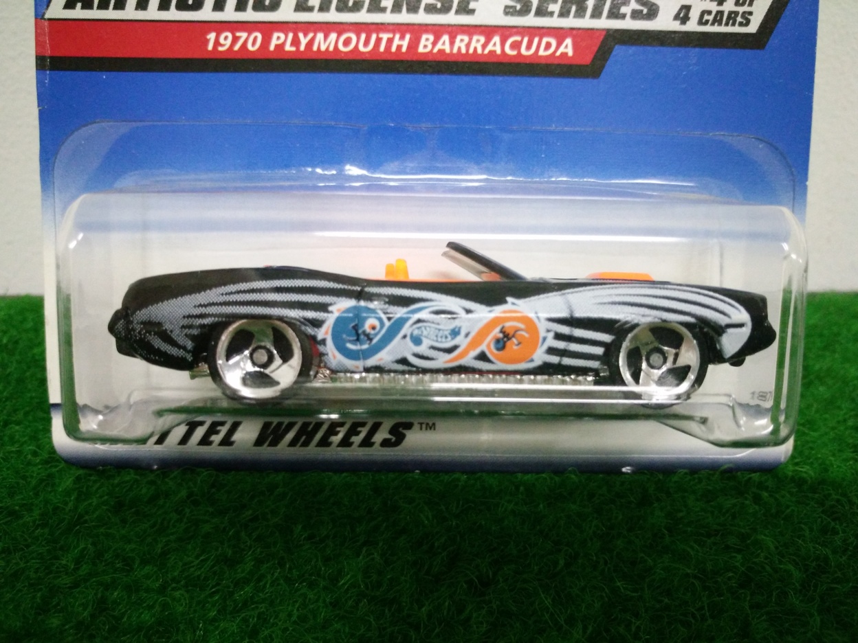 Hot Wheels 1970 Plymouth Barracuda; Artistic License Series #4 of 4