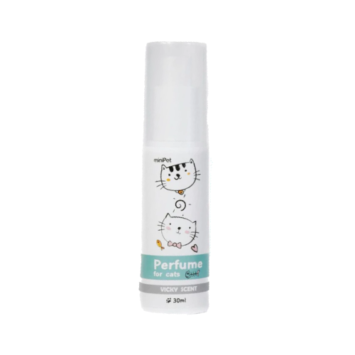 PRD Minipet น้ำหอมแมว 30 มล. กลิ่นวิคกี้ (เขียว)