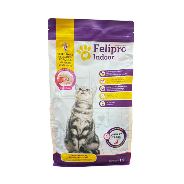 Felipro Indoor แมวทุกช่วงอายุ สูตรเลี้ยงในบ้าน 1 Kg