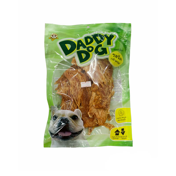 Daddy Dog สันในแผ่นแห้ง 160 g.