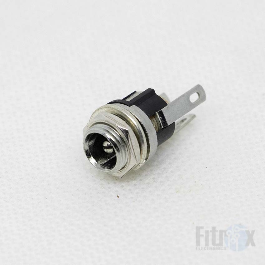 5.5x2.1mm Steel DC Power Socket