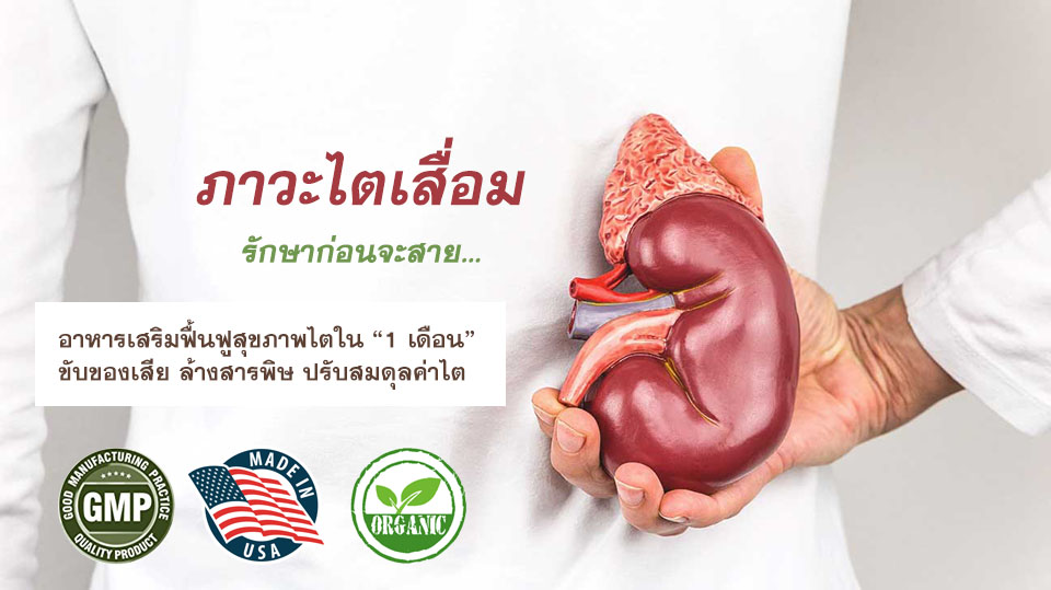 รักษาโรคไตเสื่อม ไตวาย ล้างไตขับสารพิษ สารสกัดจากธรรมชาติ นำเข้าจาก USA