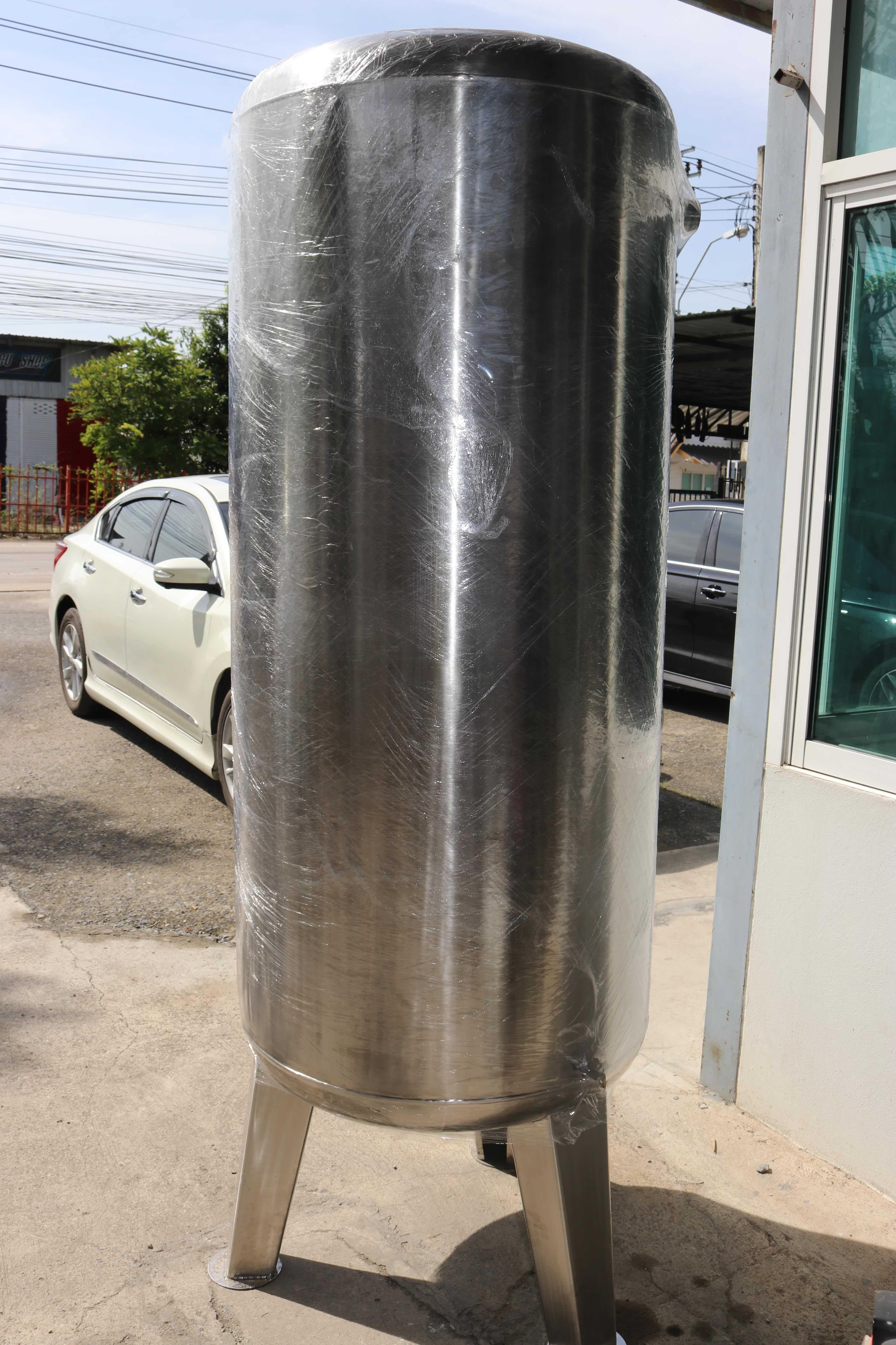 ถังกรองสแตนเลส16นิ้วสูง 150 ซม. หนา 1.5 มม.