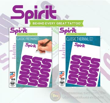 Spirit กระดาษลอกลาย Spirit Tattoo Transfer Paper งานสัก A4