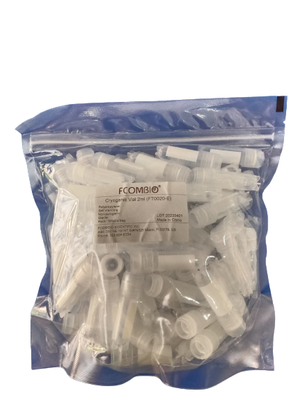 หลอดแช่แข็ง เกลียวนอก Cryovial 2 ml, external cap (100 หลอด/แพ็ค)