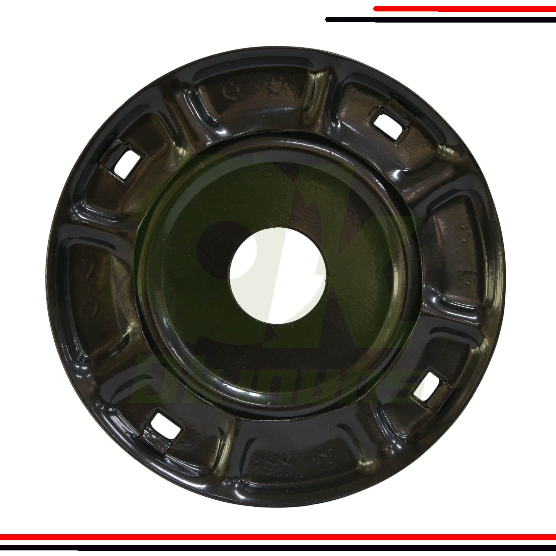 จานเอ็นตัดหญ้า สีดำ พร้อมเอ็น ใช้กับเครื่องตัดหญ้าได้ทุกรุ่น ชนิดบาง