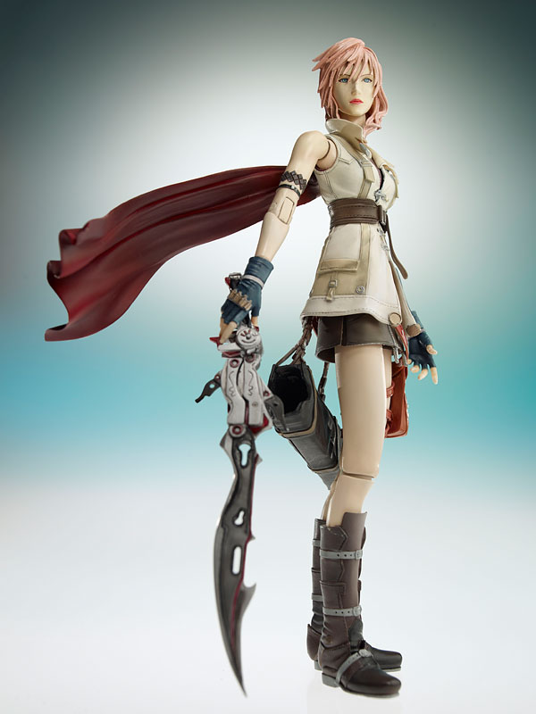 Final Fantasy XIII - Play Arts Kai Lightning Action Figure [ของแท้]