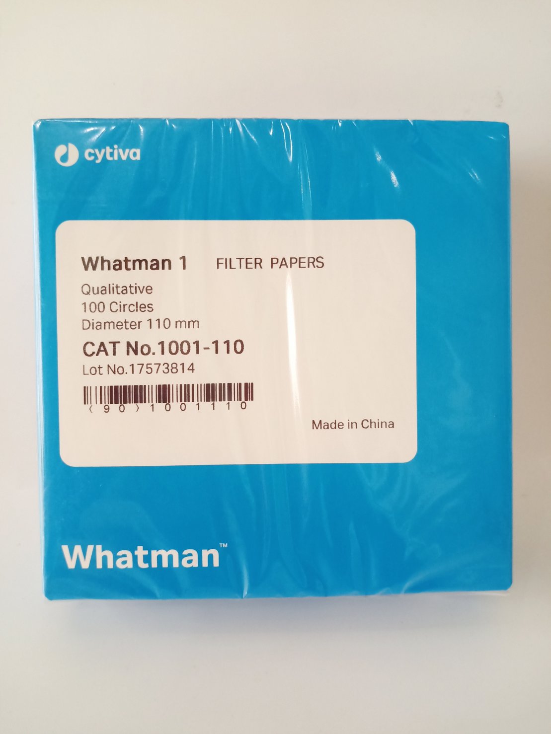 กระดาษกรอง Whatman No. 1 ขนาด 110 มม.