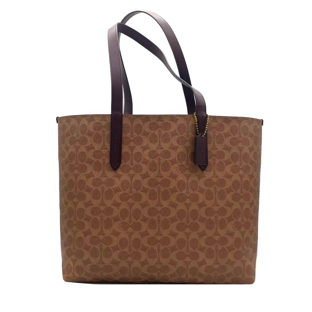 COACH 955 HIGHLINE TOTE IN SIGNATURE CANVAS (B4OOH) [955B4OOH]