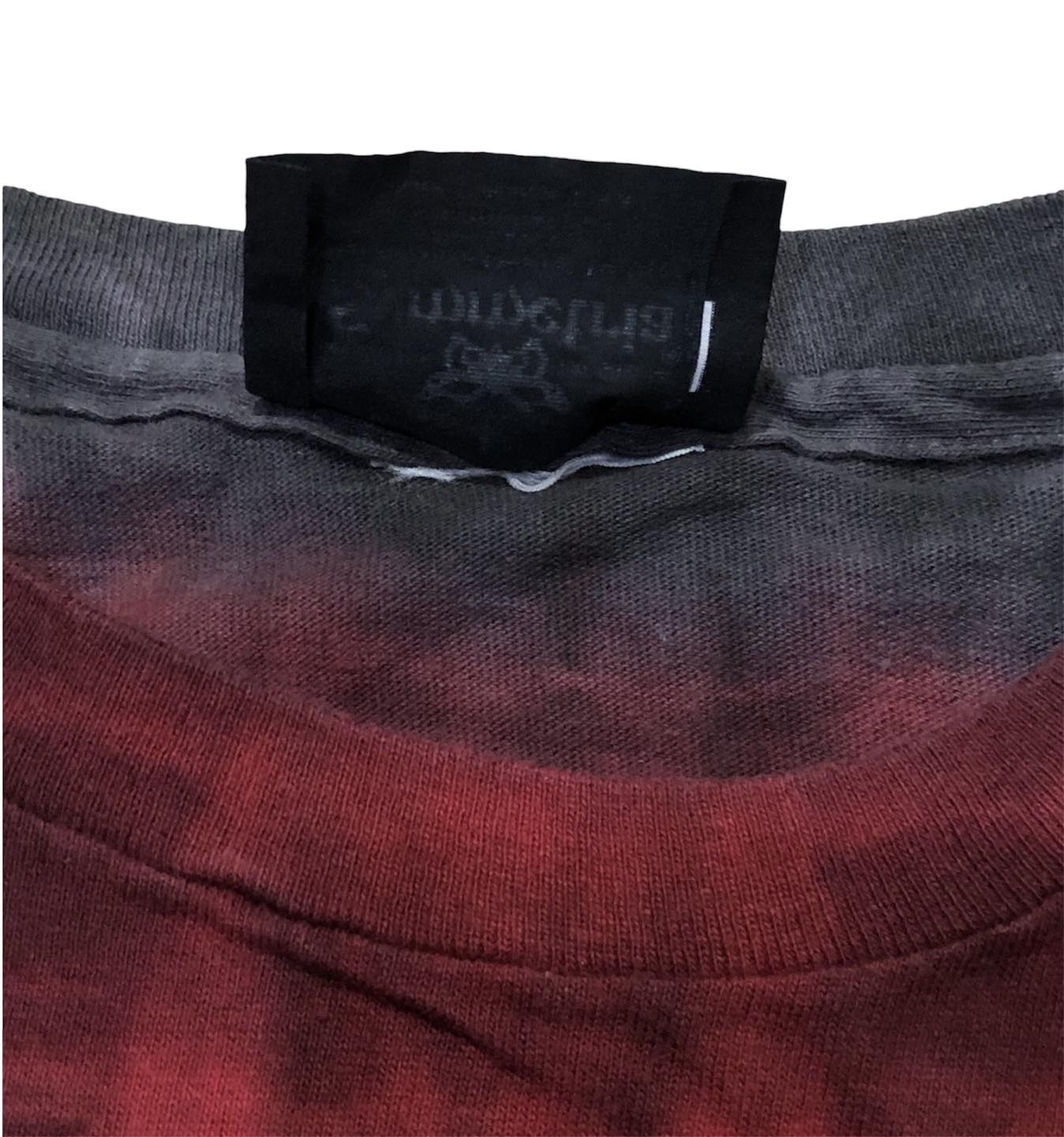 เสื้อวง Iron Maiden Somewhere Back In Time มัดย้อม ปี 1987 ป้ายผีเสื้อ Symmetria หายาก Size Lสินค้าลิขสิทธิ์แท้ 100%