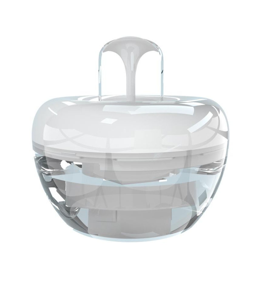 Pawoof น้ำพุ สำหรับแมวและสุนัขพันธุ์ FilterX บรรจุน้ำ 1.5 ลิตร