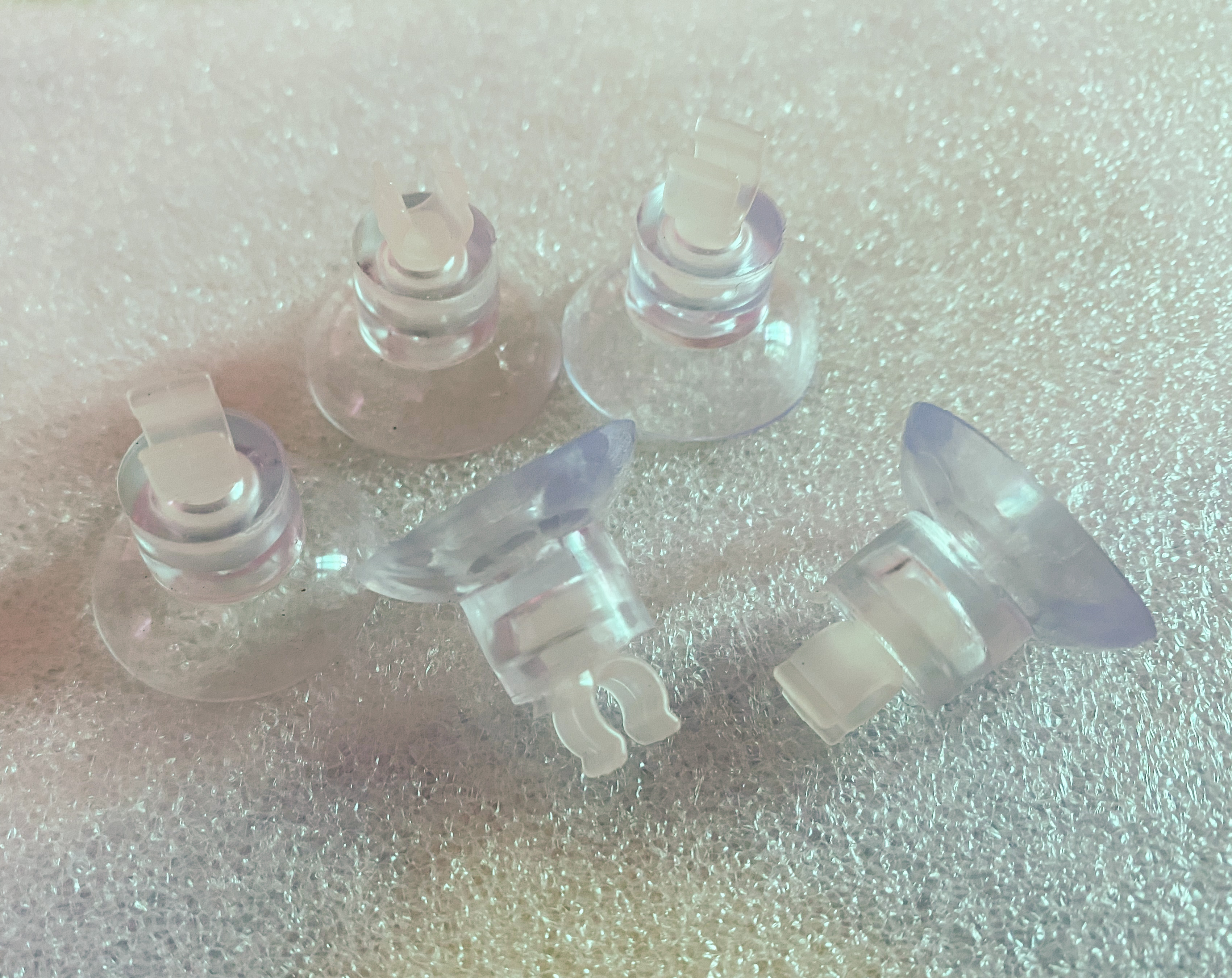 ชุดจุ๊บยางจับสายยางตู้ปลา ขนาด 6 mm 5 ตัว