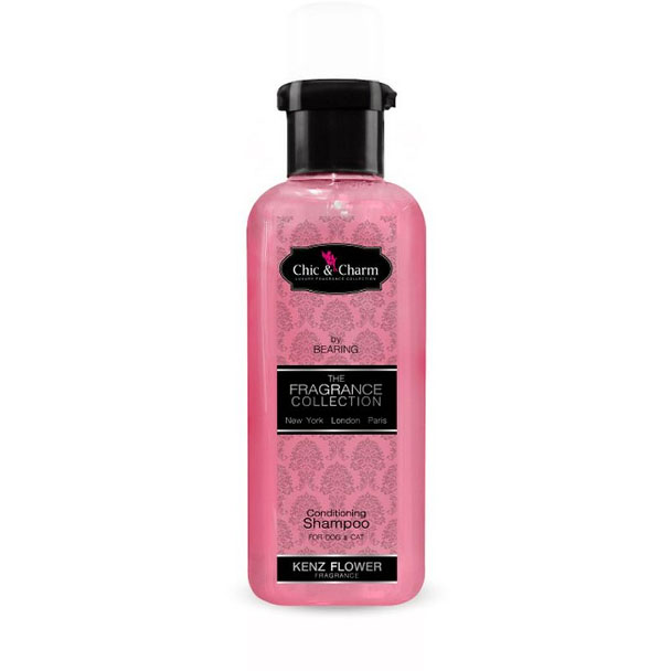 C&C Shampoo 250 ml. กลิ่น KenzFlower สีชมพู