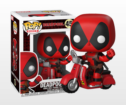 Marvel Comics - Funko POP! Deadpool & Scooter [ของแท้]