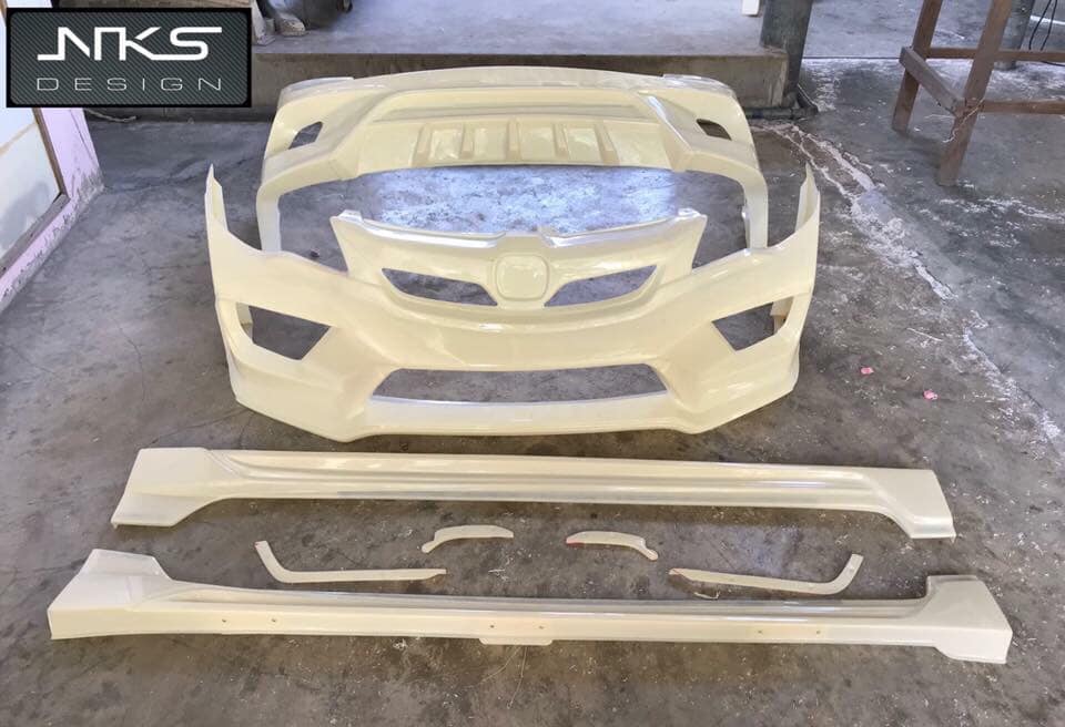 ชุดแต่งรอบคัน honda- Civic FD ทรง Type X