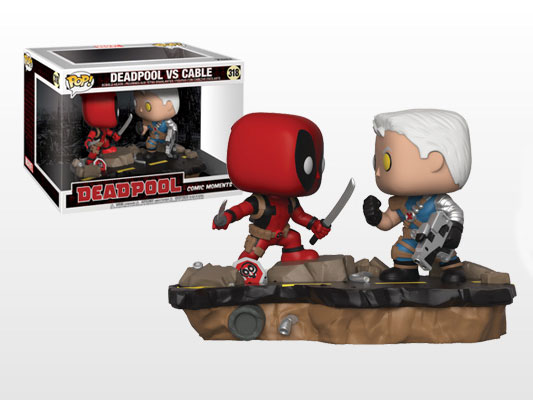 Marvel Comics - Funko POP! Moment Deadpool VS Cable [ของแท้]
