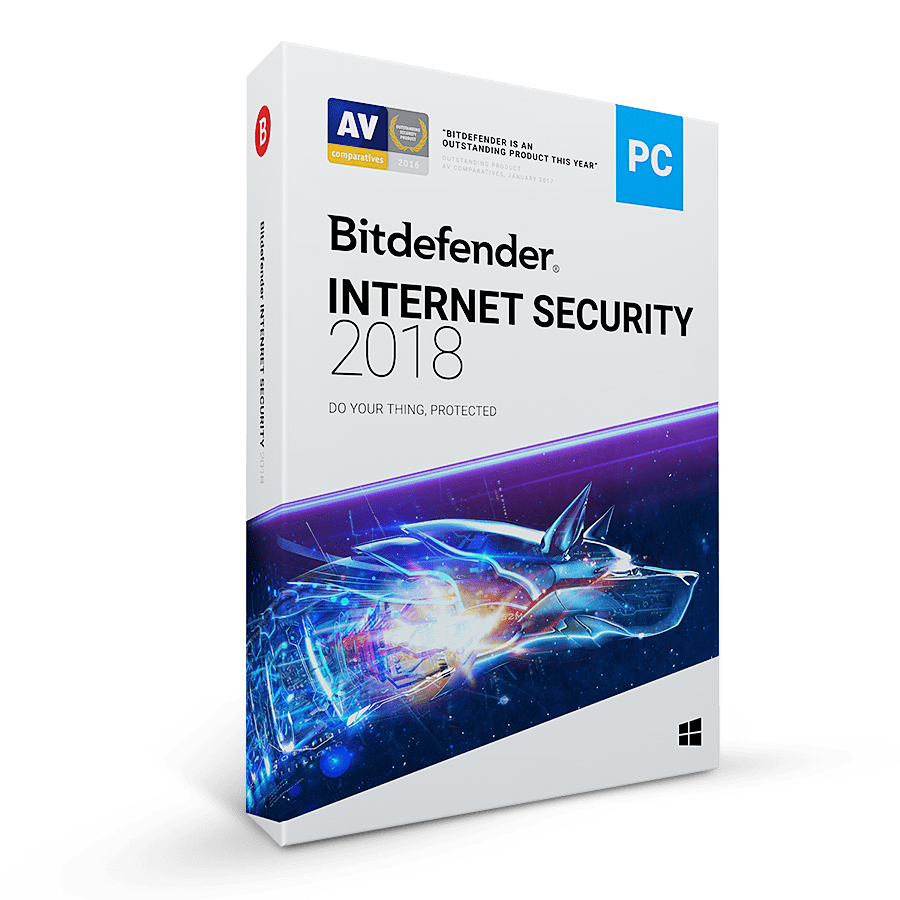 Bitdefender Internet Security 2018 (1 Year , 1 PC)