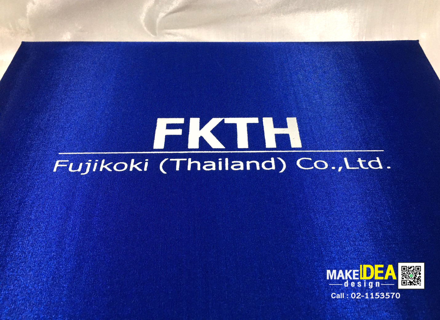 ปกผ้าไหมใส่ใบประกาศ ขนาด A4