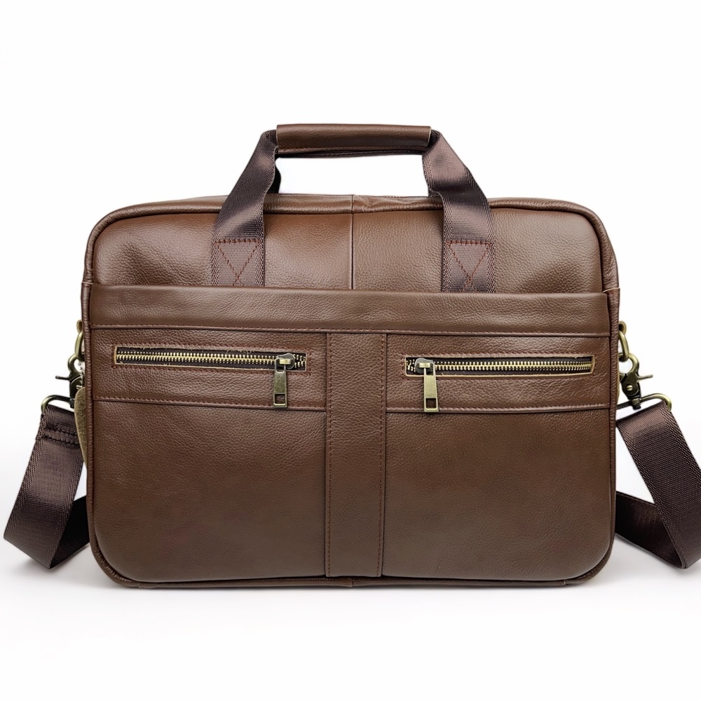 For You Leather กระเป๋าโน๊ตบุ๊ค ผู้ชาย หนังแท้ รุ่นLB04 LB04