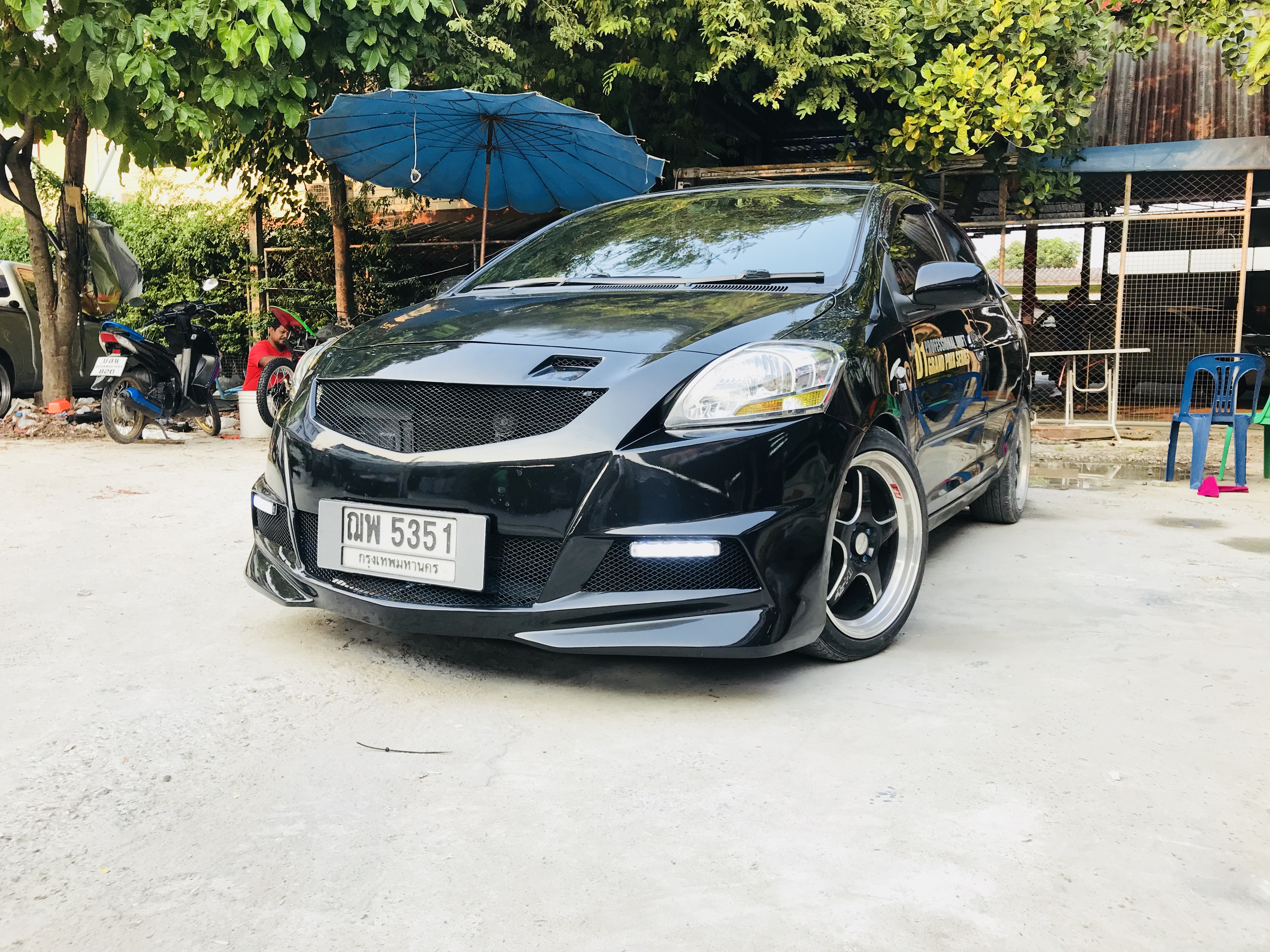 ชุดแต่งรอบคันVios 2008-2012 ทรงไคเมร่า(Khaimaira)