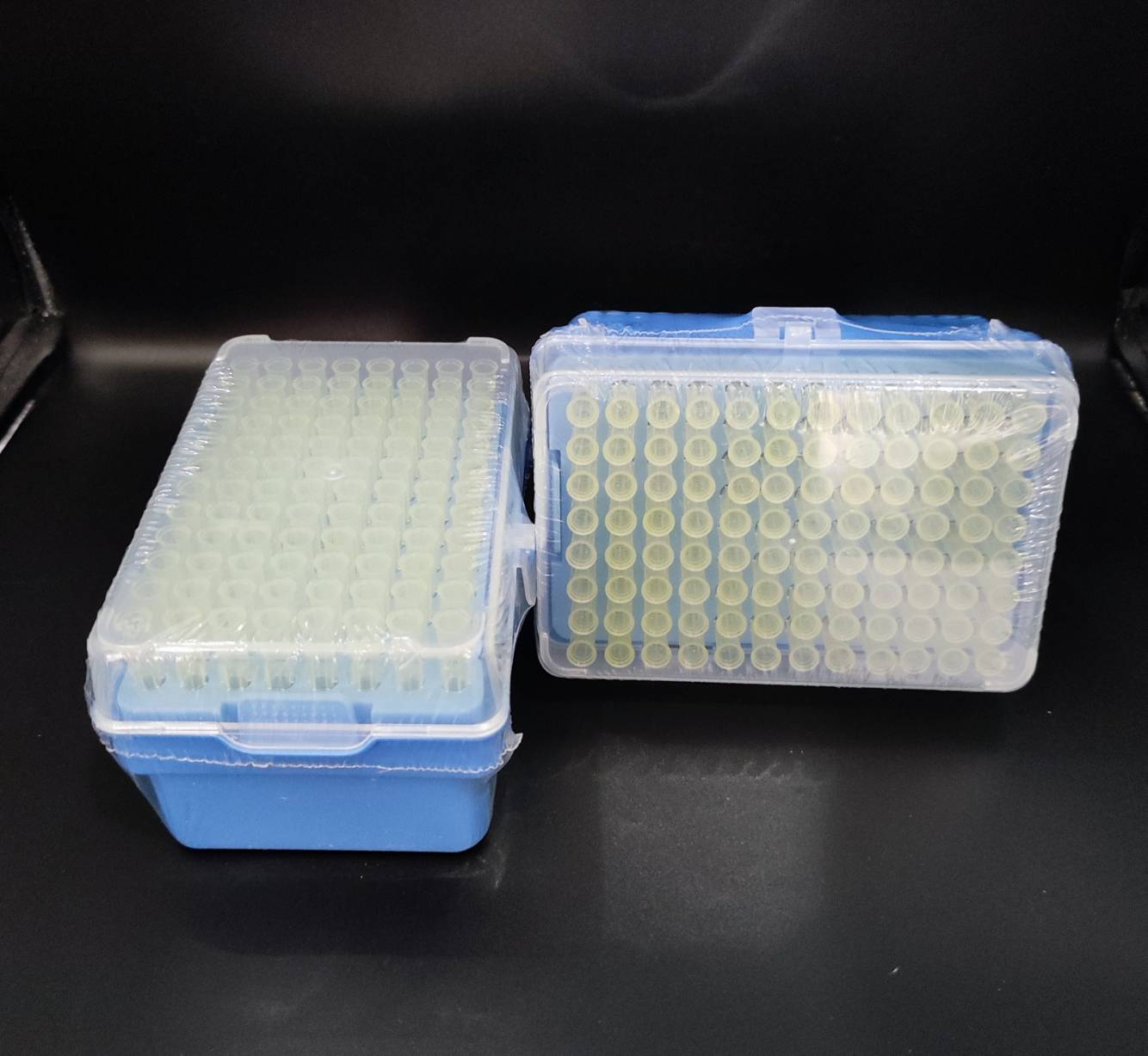 ทิป 200 ul Pipette Tip, Yellow, Rack (96 ทิป/กล่อง)
