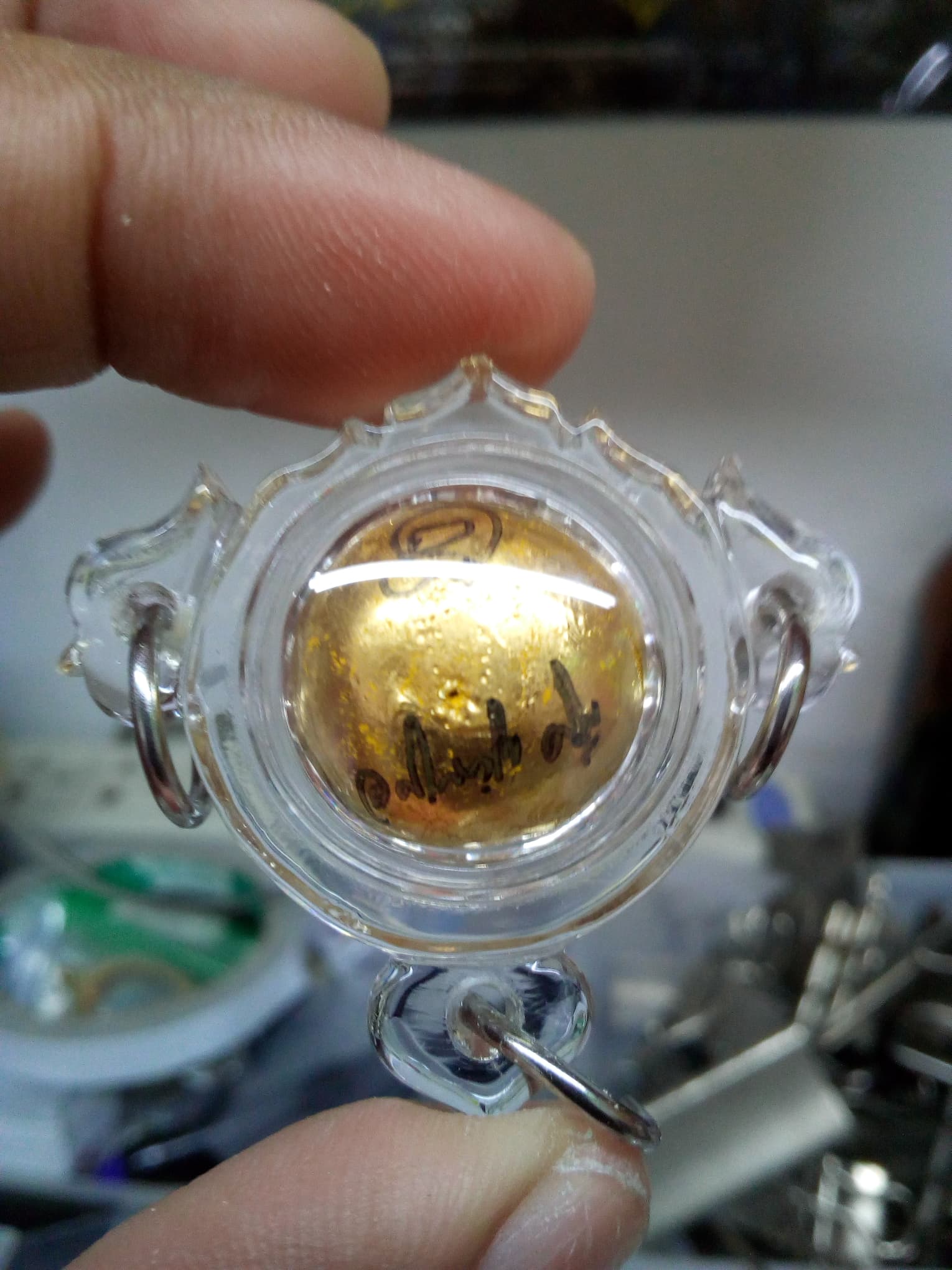 งานเลี่ยมกรอบพระ พลาสติกกันน้ำ case waterproof