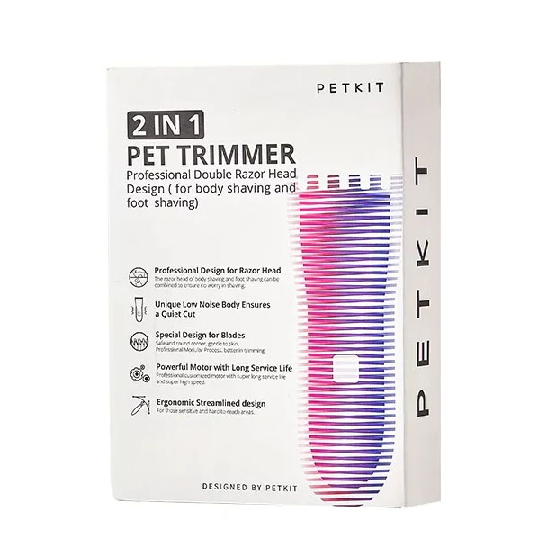 OLSP 2in1 Pet Trimmer 2 ใบมีดตัดปกติและตัดซอกเท้าสัตว์เลี้ยง