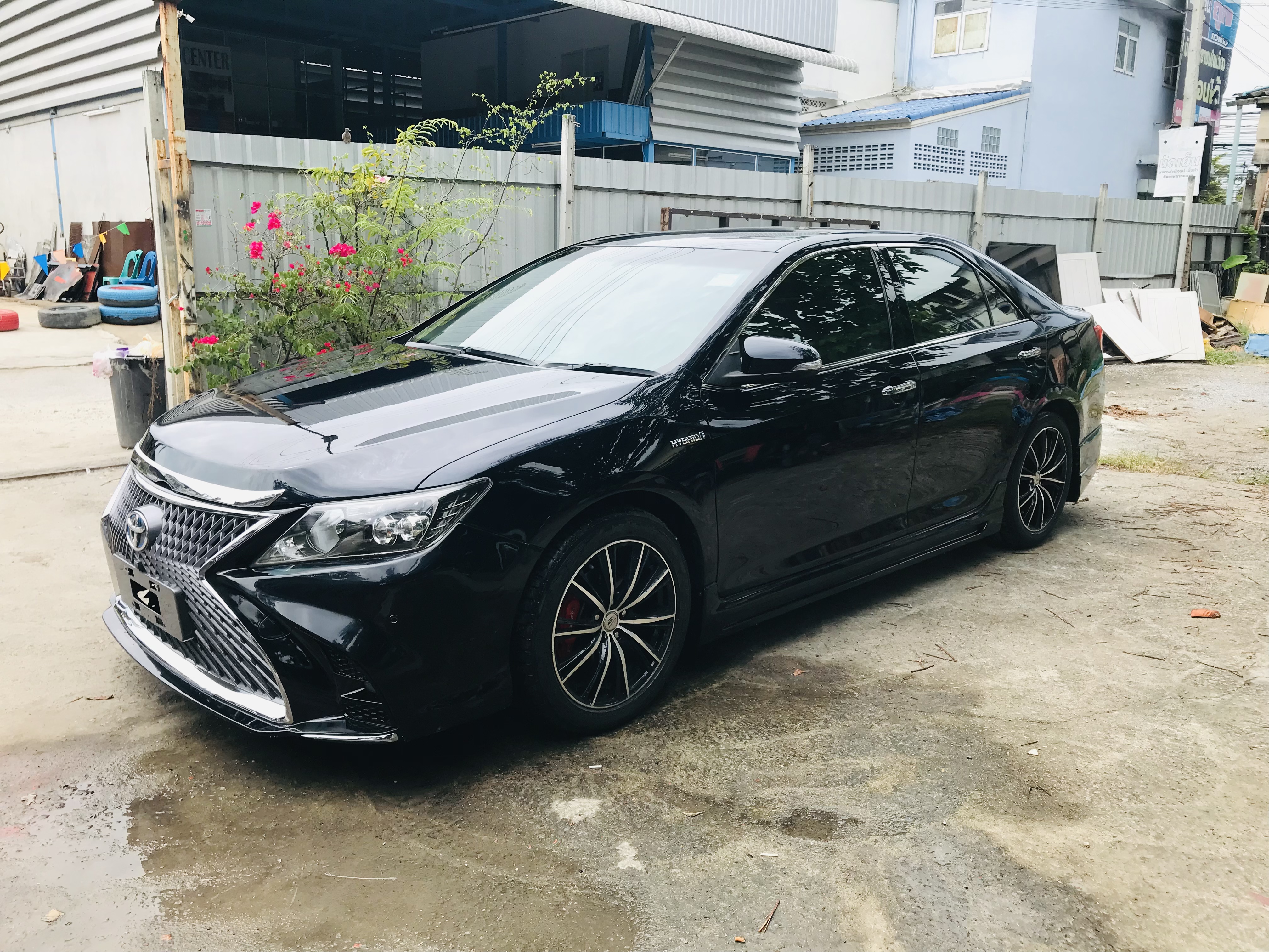 ขุดแต่ง Camry 2012 หน้า Lexus 2019
