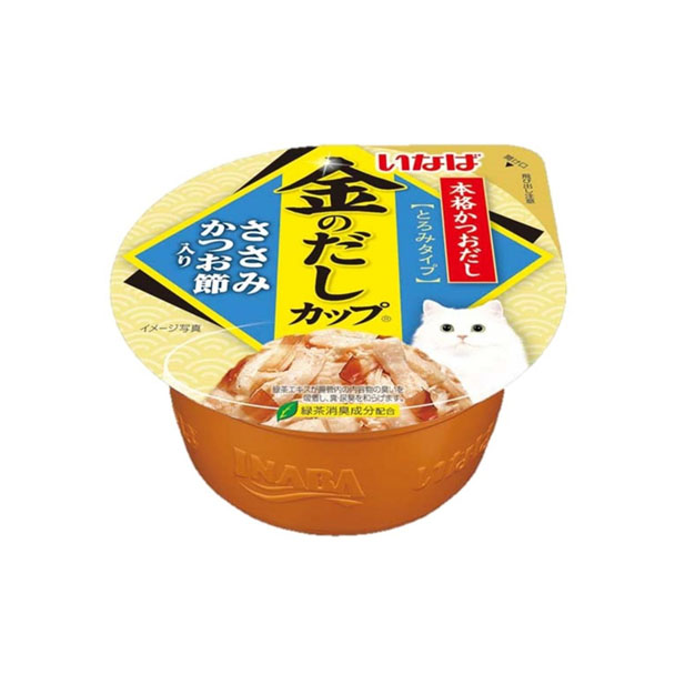 Inaba IMC-147 สันในไก่ในน้ำเกรวี่หน้าปลาโอแห้ง 70 g.