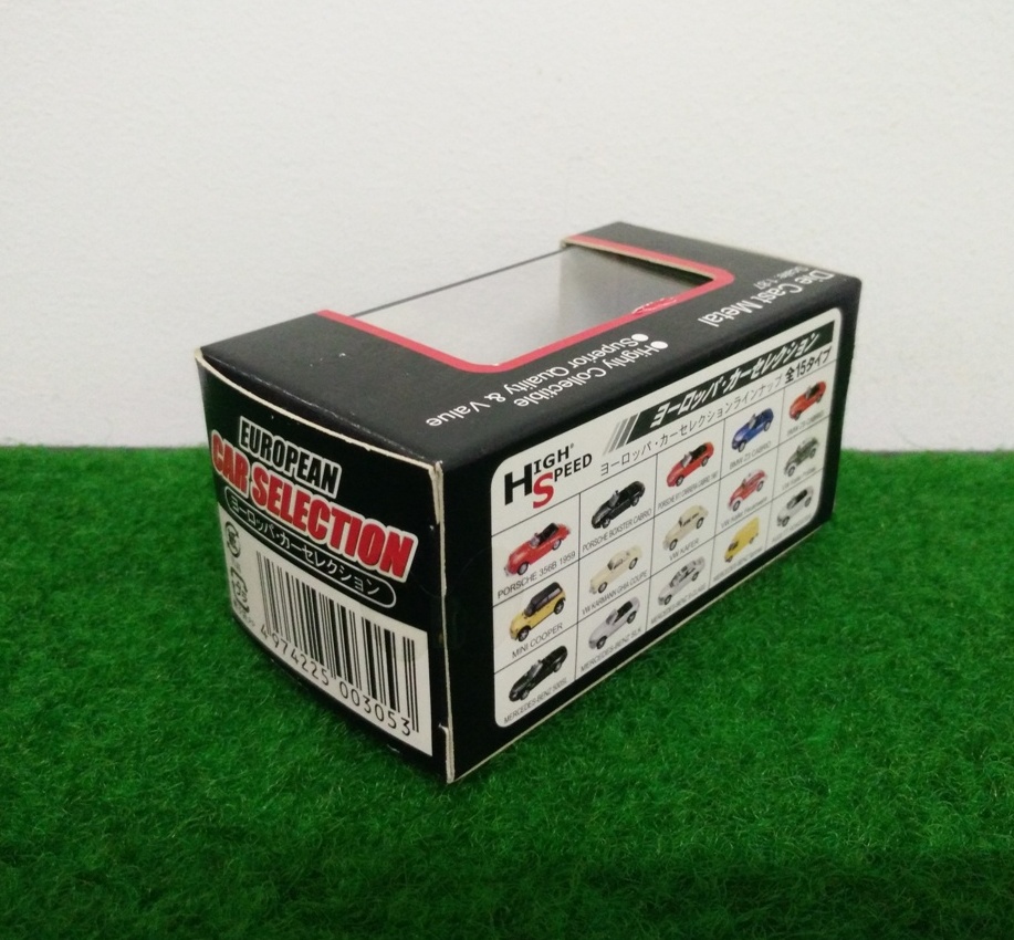 High Speed Die Cast Metal 1:87 VW Kafer (European Car Collection)