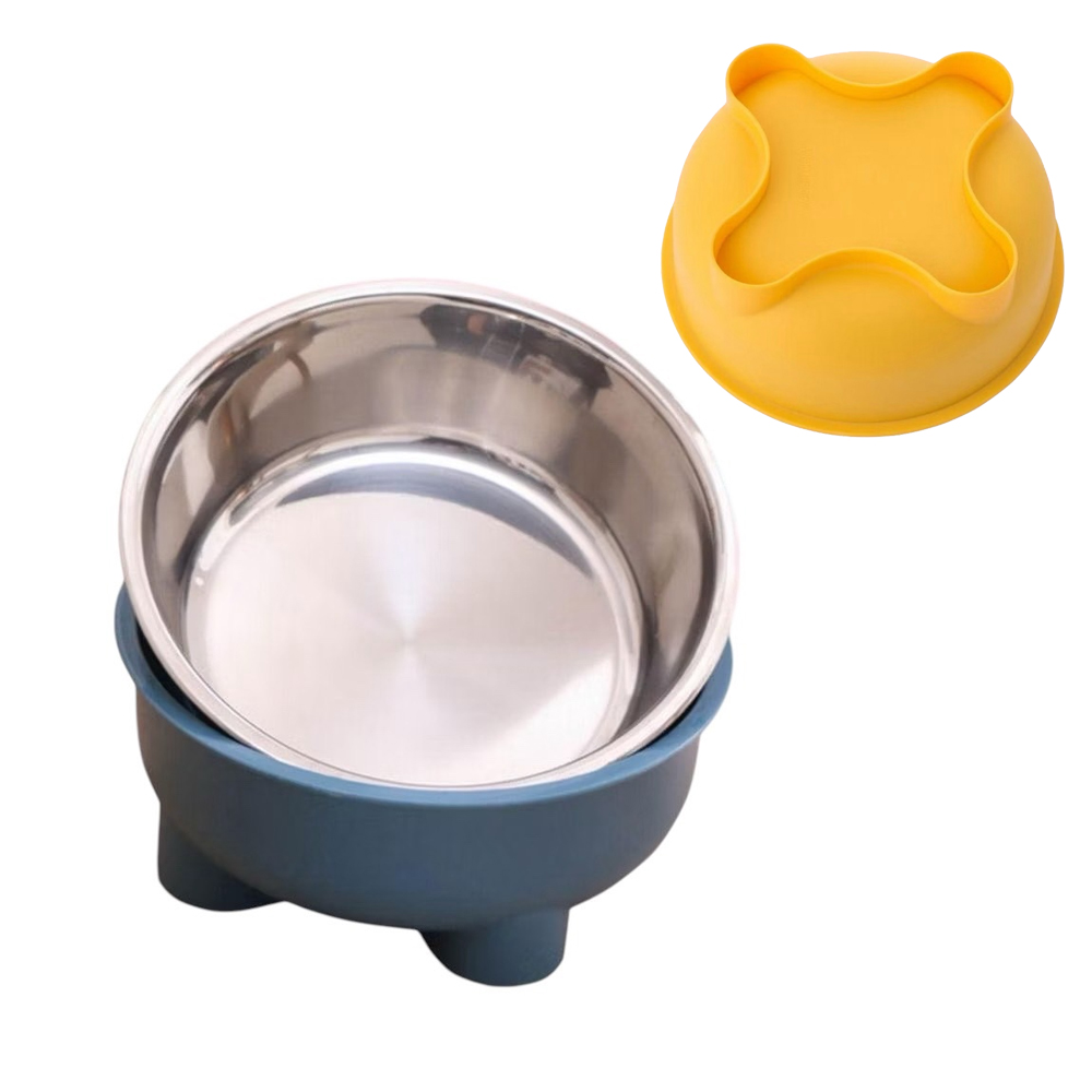 OLSP / MMCat / BL97 / ชามสแตนเลส 4 ขา / คละสี