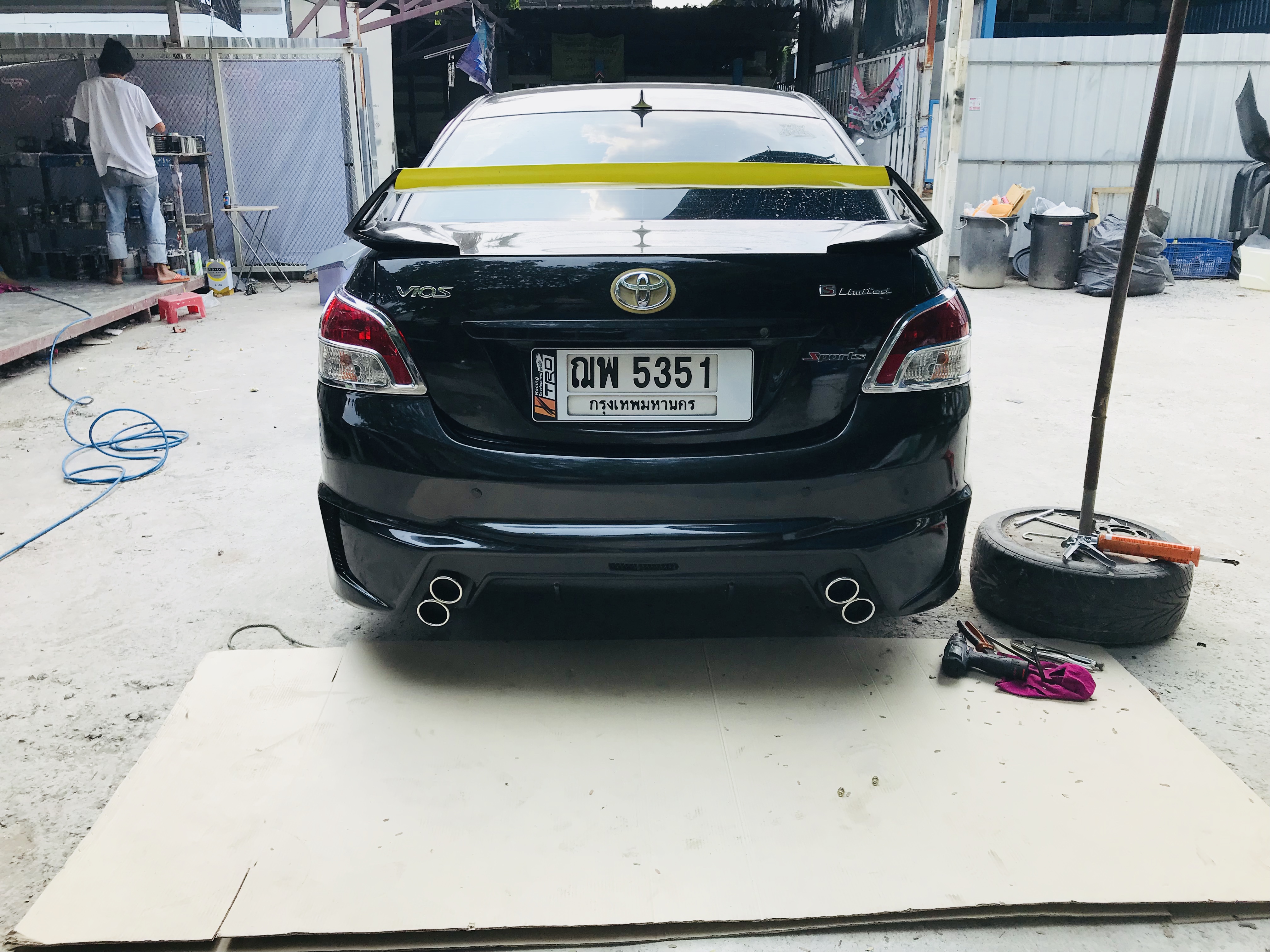 ชุดแต่งรอบคันVios 2008-2012 ทรงไคเมร่า(Khaimaira)