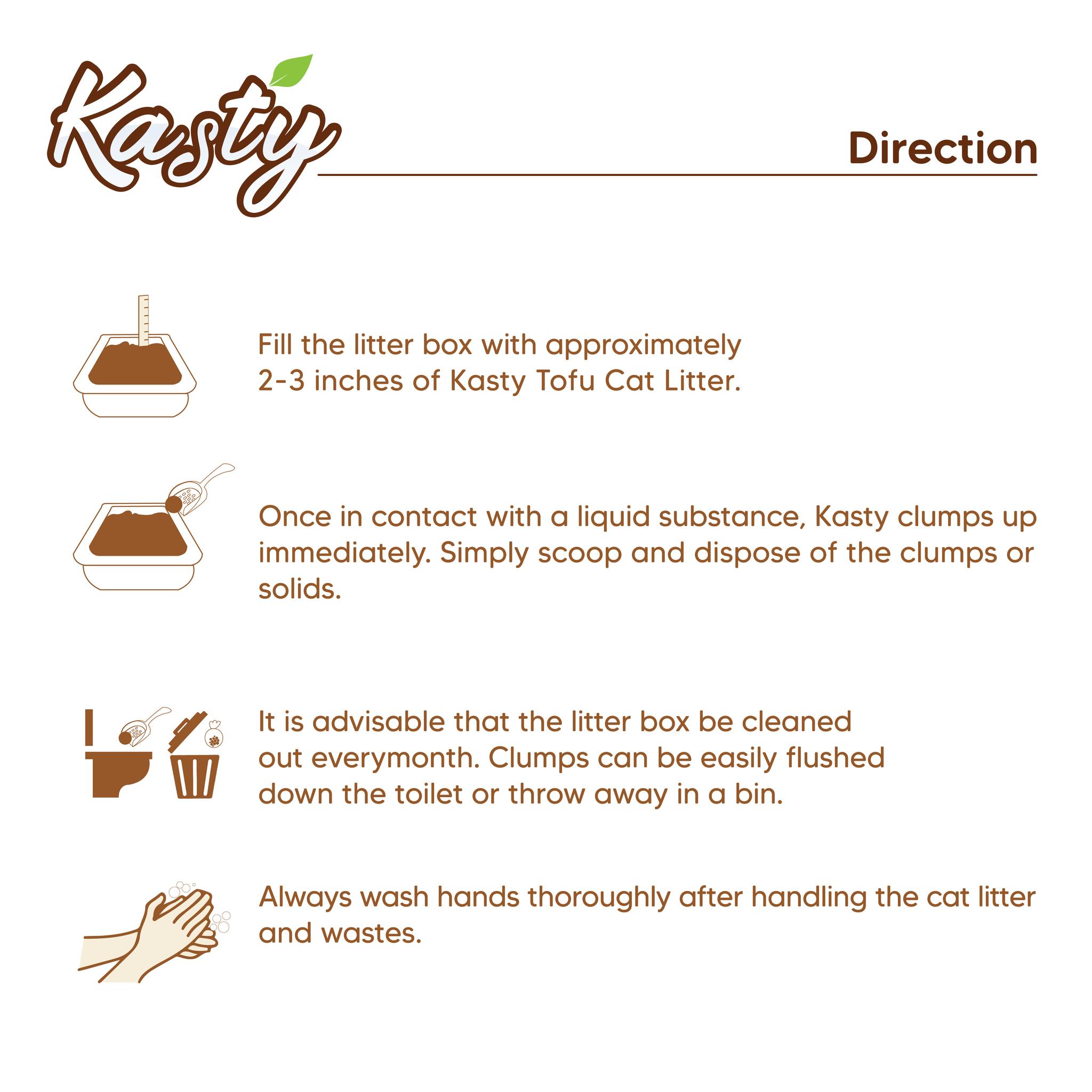 PPP Kasty ทรายเต้าหู้ธรรมชาติ กลิ่นทิรามิสุ ลาเต้ 10 ลิตร 4.54 Kg
