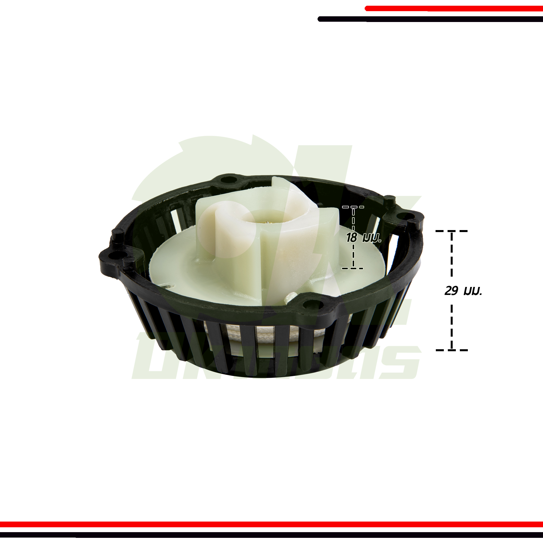 ฝาสตาร์ท 411 RBC411 ดึงเบา ชุดสตาร์ท ชุดดึงสตาร์ท ชุดลานสตาร์ท ฝาสตาร์ทเครื่องตัดหญ้า
