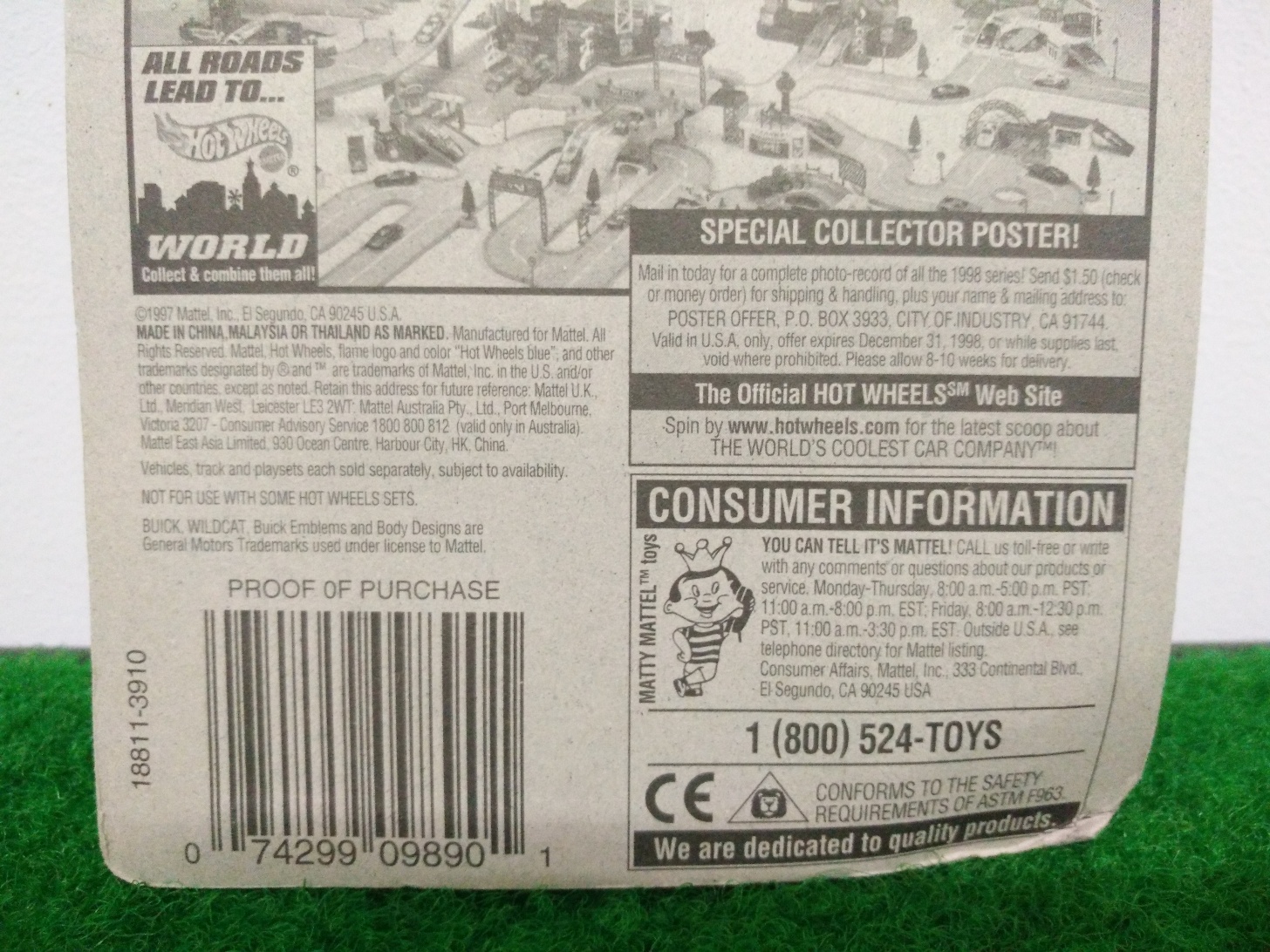 Hot Wheels Buick Wildcat; Tech Tones Series #1 of 4 ปี 1997