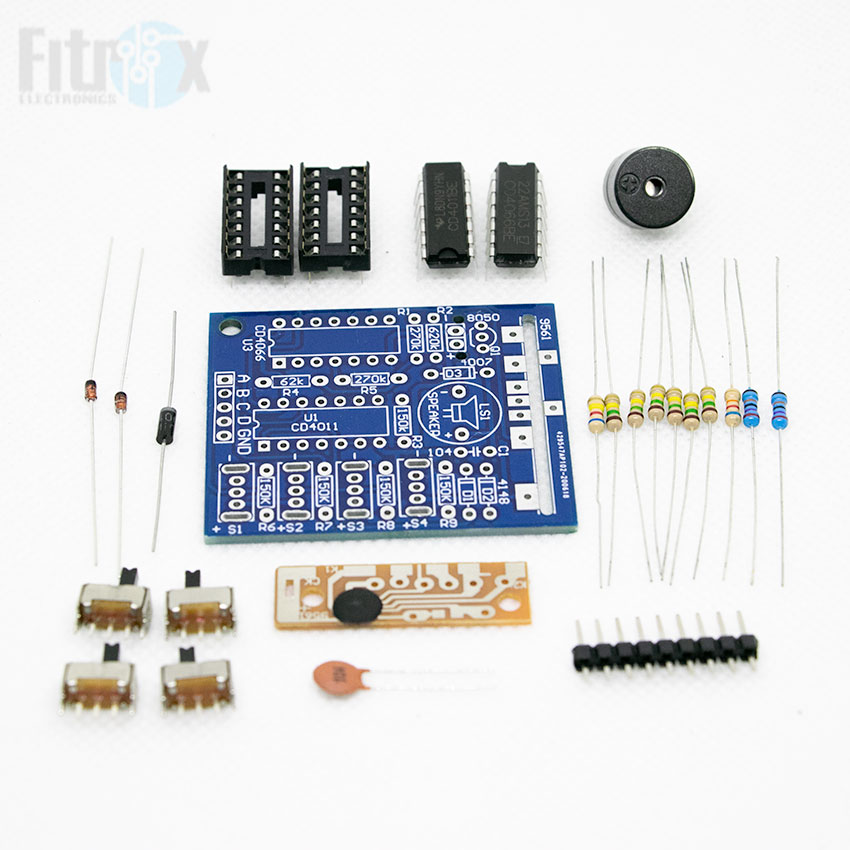 16 Tone Music Box Module DIY Kit