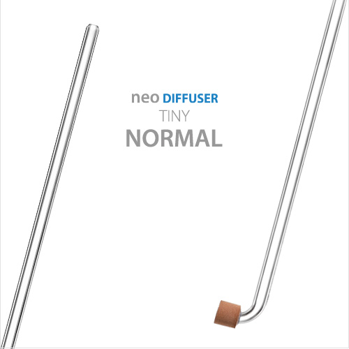 AQUARIO NEO CO2 DIFFUSER TINY หัวดิฟ CO2 ขนาดเล็ก กินพื้นที่ในตู้น้อย เหมาะสำหรับตู้นาโน