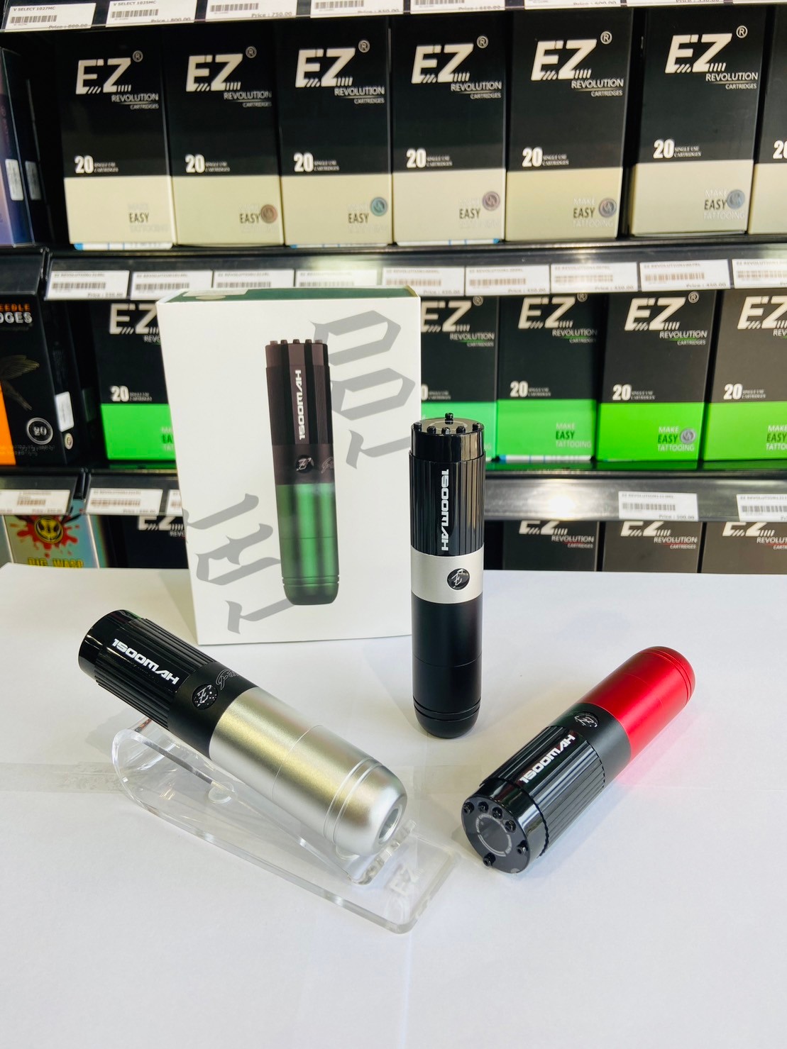 EZ FILTER FREEDOM เครื่องสักปากาไร้สายEZ Filter Freedom Wireless Battery Tattoo Pen Machine