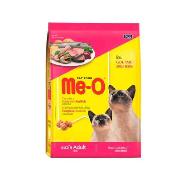 Me-O อาหารเม็ด (แมวโต-รสโกเม่) 400g.