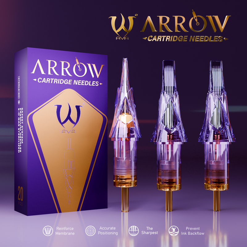 AVA ARROW CARTRIDGE NEEDLES 10 pcs. AVA ARROW CARTRIDGE NEEDLES 10 pcs.